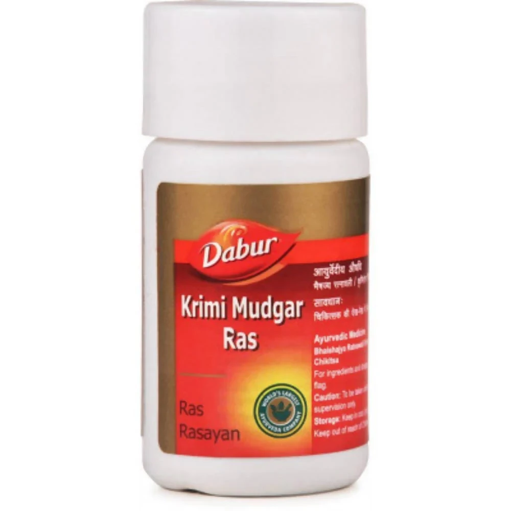 Dabur Krimi Mudgar Ras, 40 Tablets-1.webp